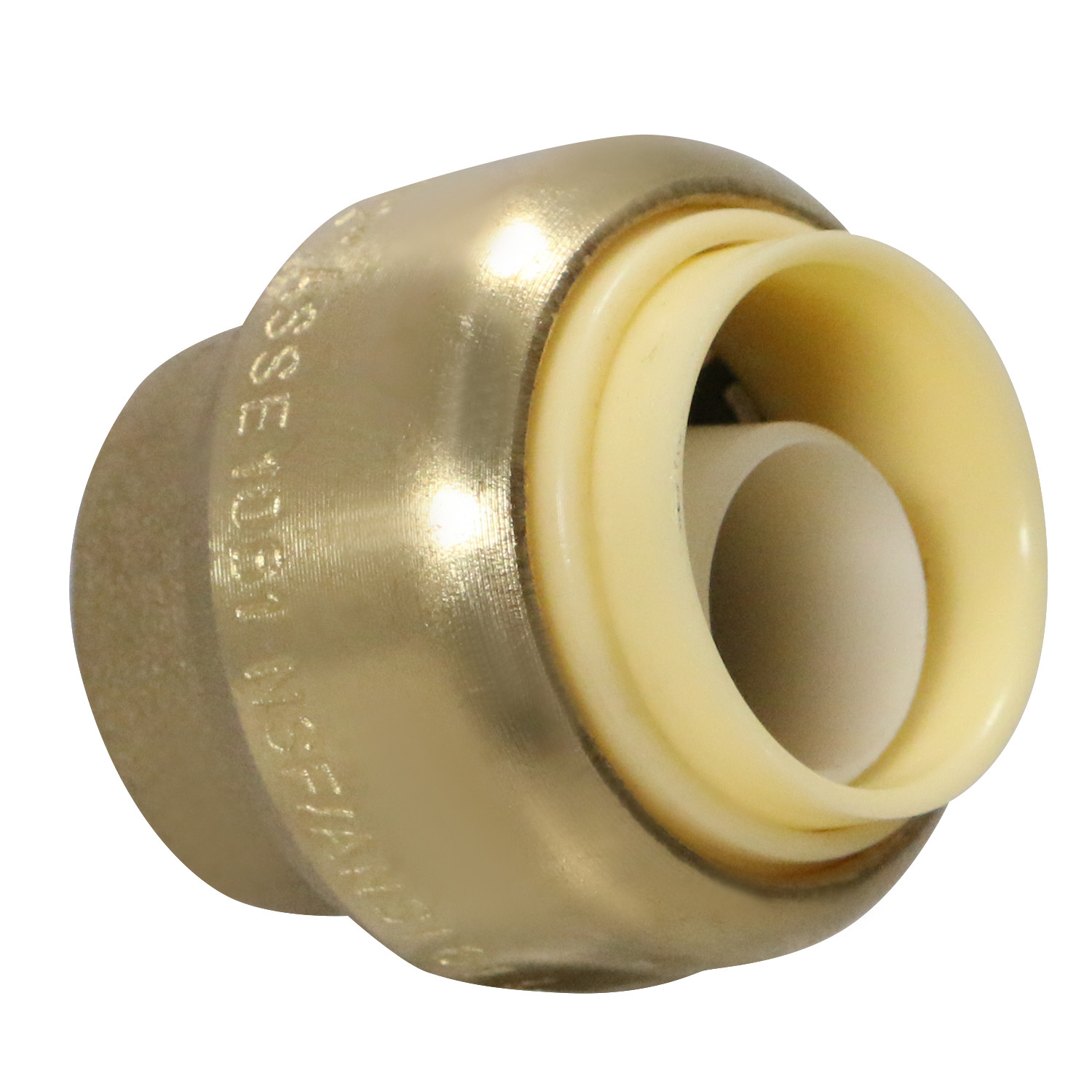 10 Pcs XFITTING 1/2 inch Push Fit Cap, Push to Connect End Cap Plug