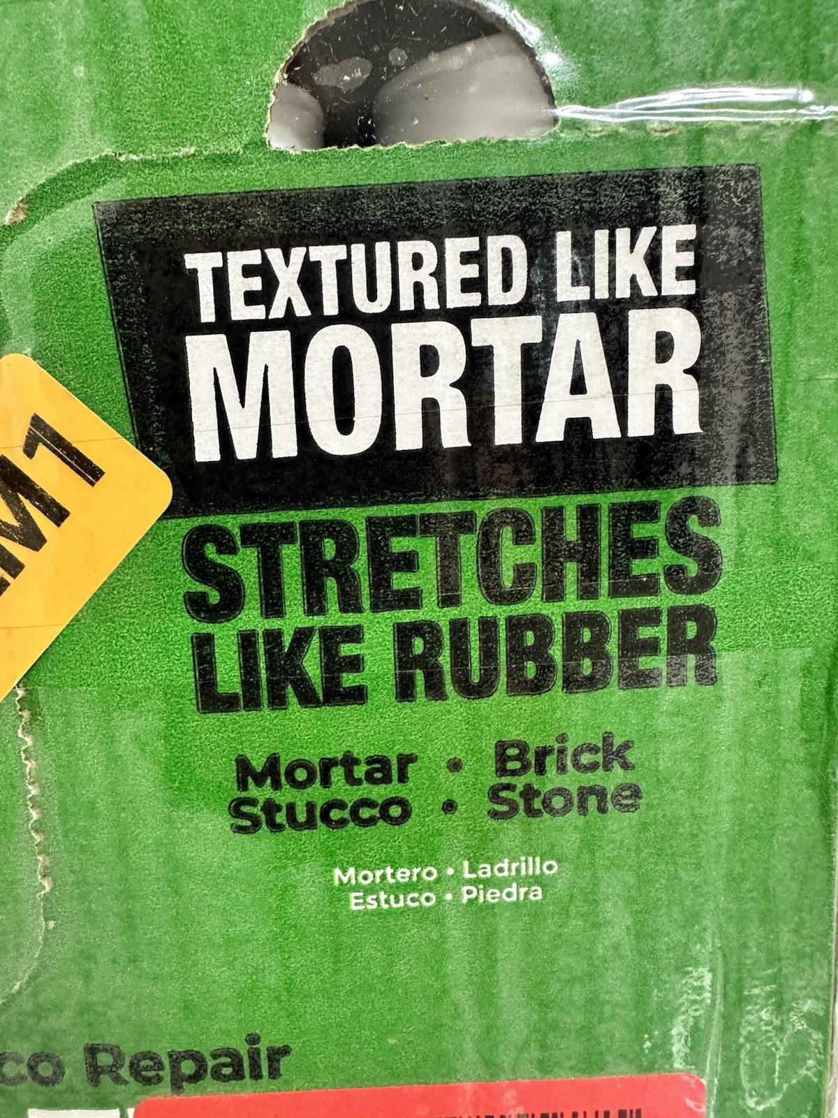 Mor-Flexx Textured Caulk, Charcoal 10.5 oz (Pack of 12) Mortar And Stucco Repair