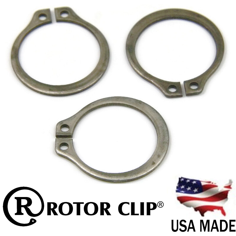Rotor Clip SH-SS Stainless Steel External Retaining Rings All Sizes & QTYs