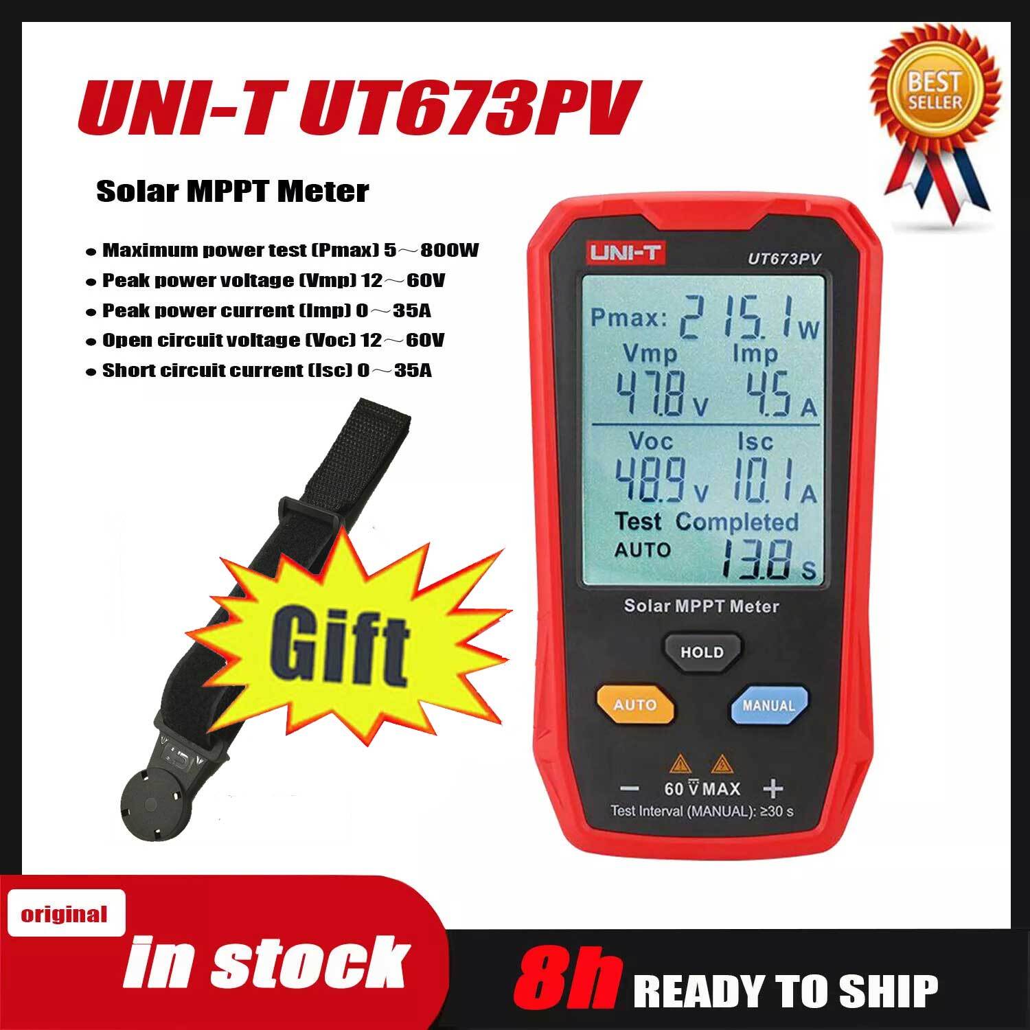 UNI-T UT673PV Solar MPPT Meter Handheld Automatic Measurement Solar Detector