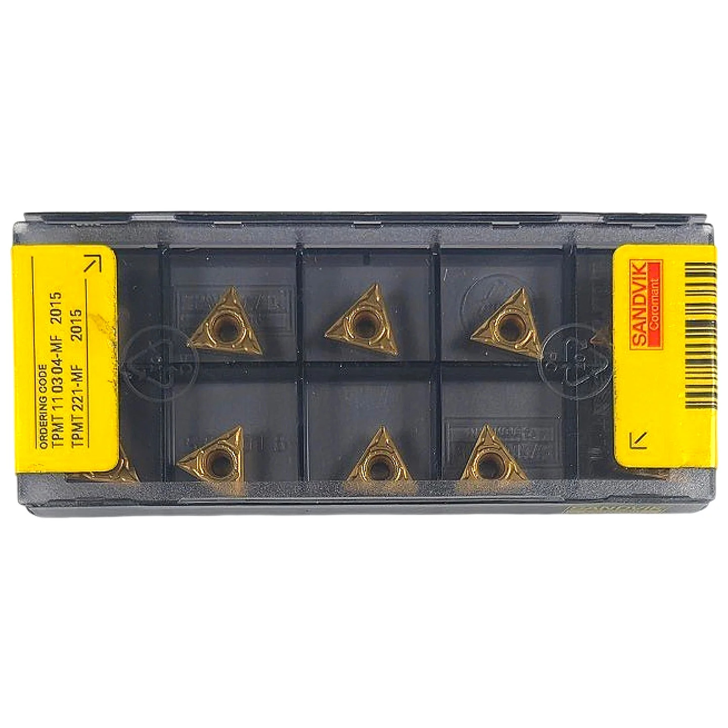 Sandvik TPMT 110304-MF 2015 CoroTurn 111 Carbide Turning Insert (10pc)