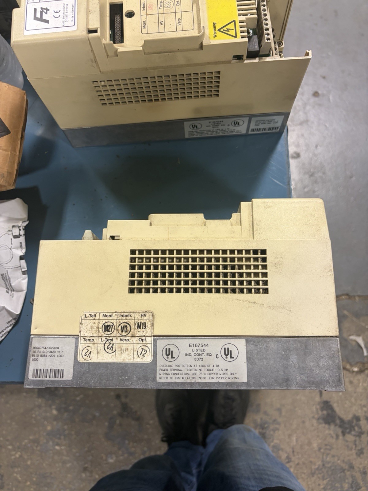 KEB Frequency Converter, 2,2 kW 10.F4.S1D-3420 V1.1 USED