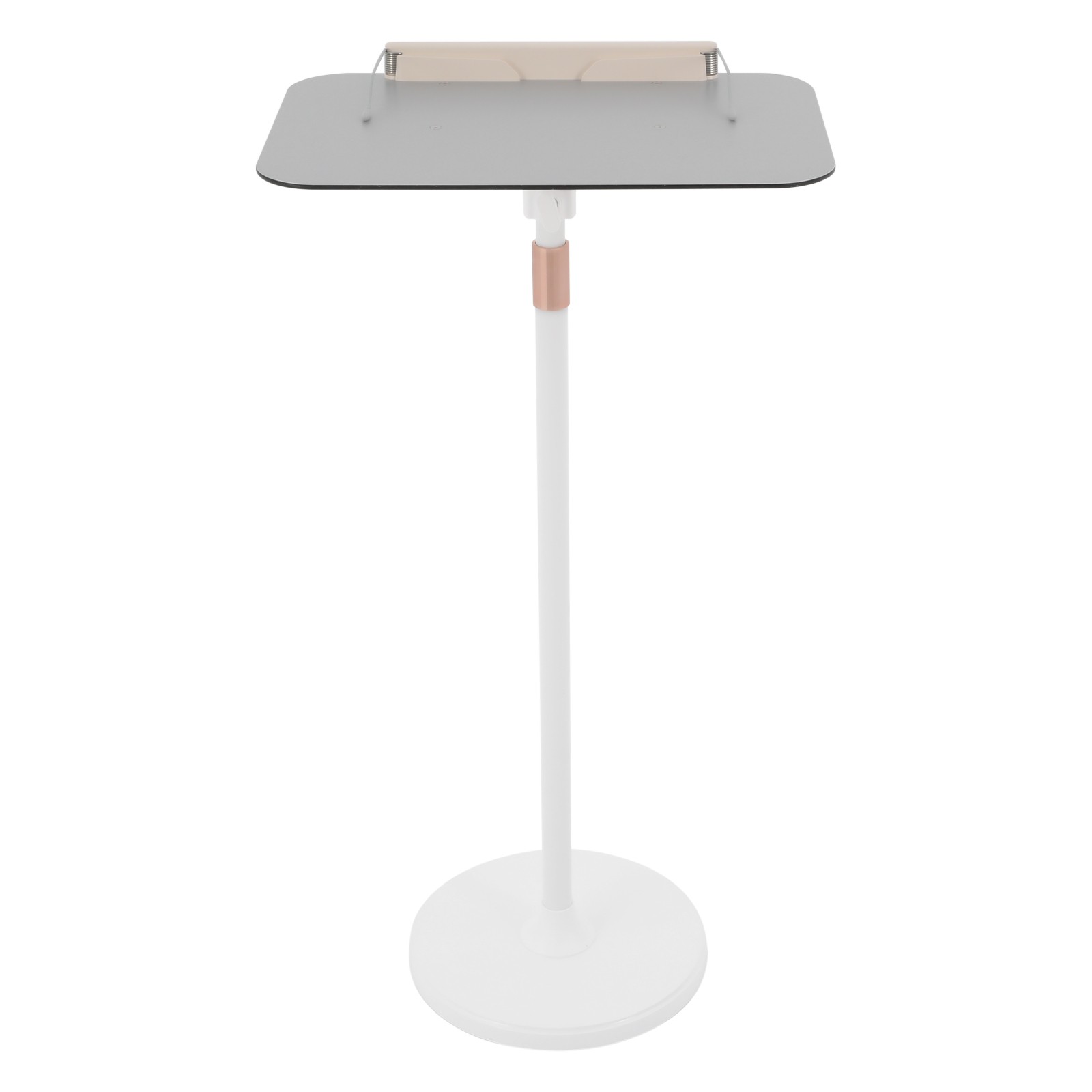 Floor Lectern Podium Stand for Speech Presentation Adjustable Height for Laptop