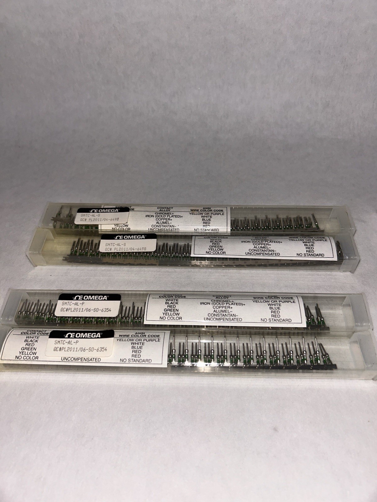 Omega SMTC Thermocouple Connector Pins Mixed (As Shown)