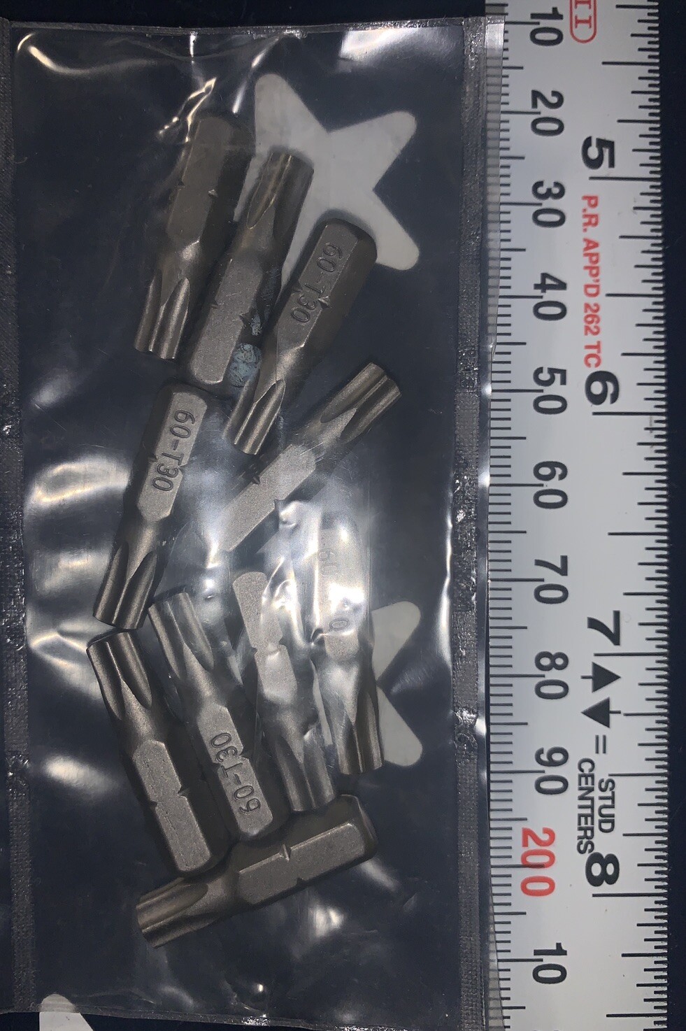 10 X QUALTOOL 60-T30 T30 Torx Bits PACK OF 10 BITS USA