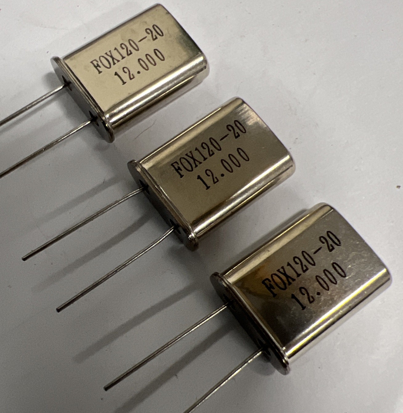FOX120-20 12.000 12.000 MHz quartz crystal oscillator New Quantity of 3