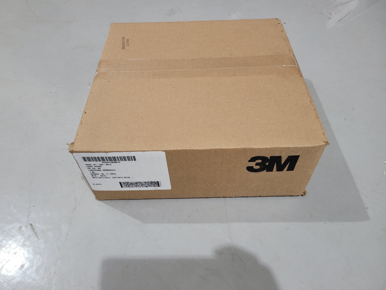 3M FR-64 NIOSH RESPIRATOR CATRIDGE FILTER EXP 2026/03 PACK OF 4