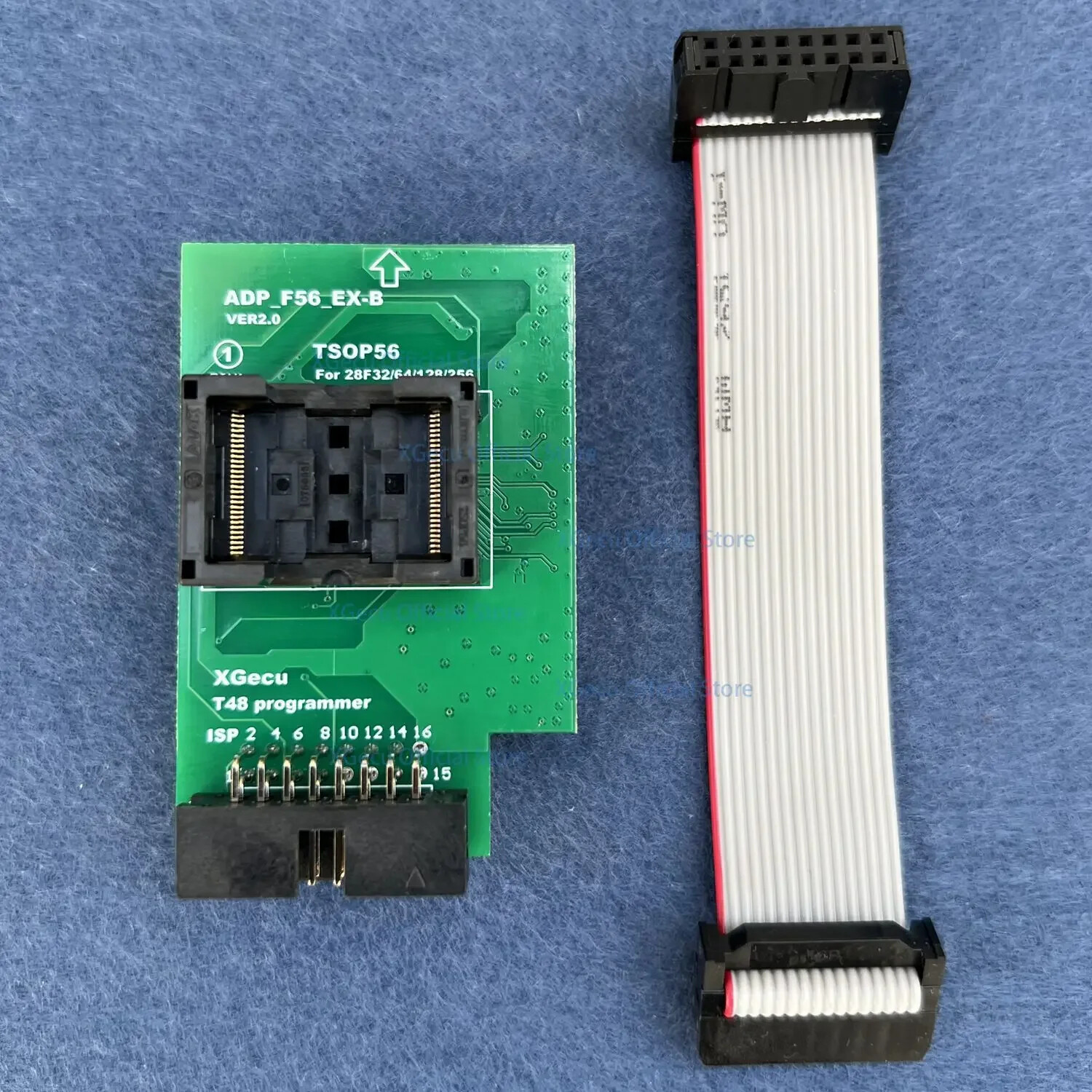 VER2.0 TSOP56 adapter only for XGecu T48 programmer ADP_F56_EX-A B or C