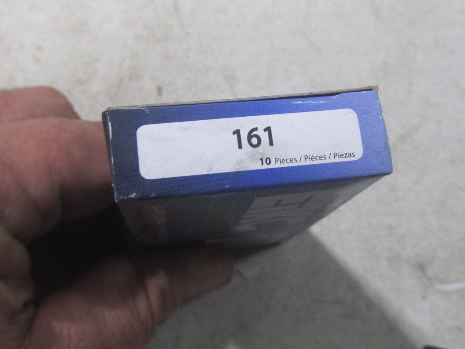 Box of 10 Eiko 161 Miniature Lamps 14 Volt 0.19 Amps Miniature Wedge Base