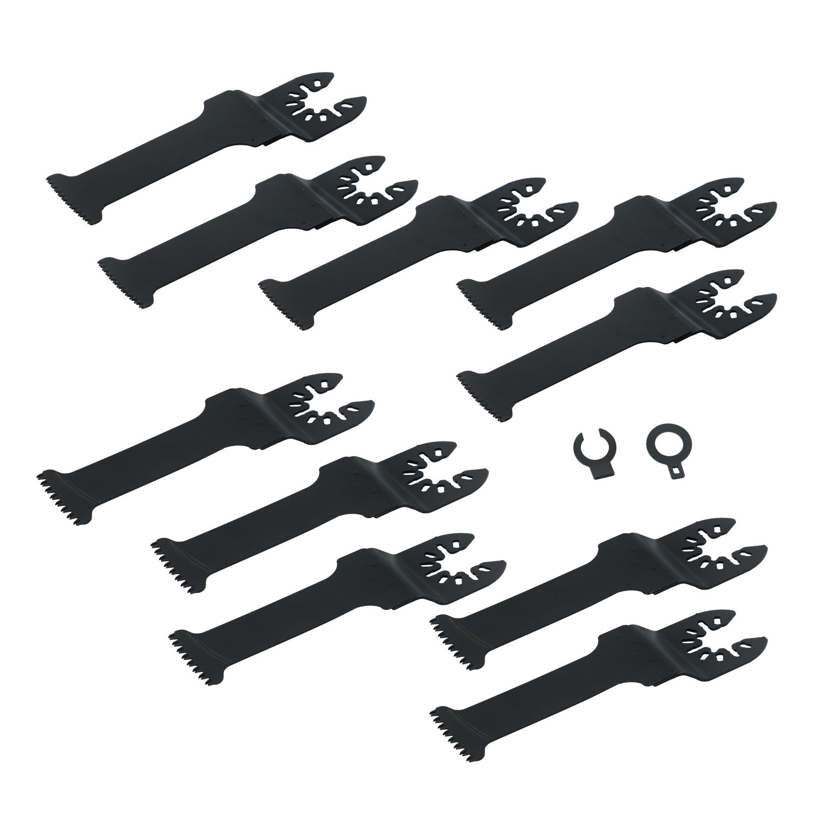 10-Piece Extended Japanese Tooth Oscillating Saw Blades Multi Tool Blades Kits