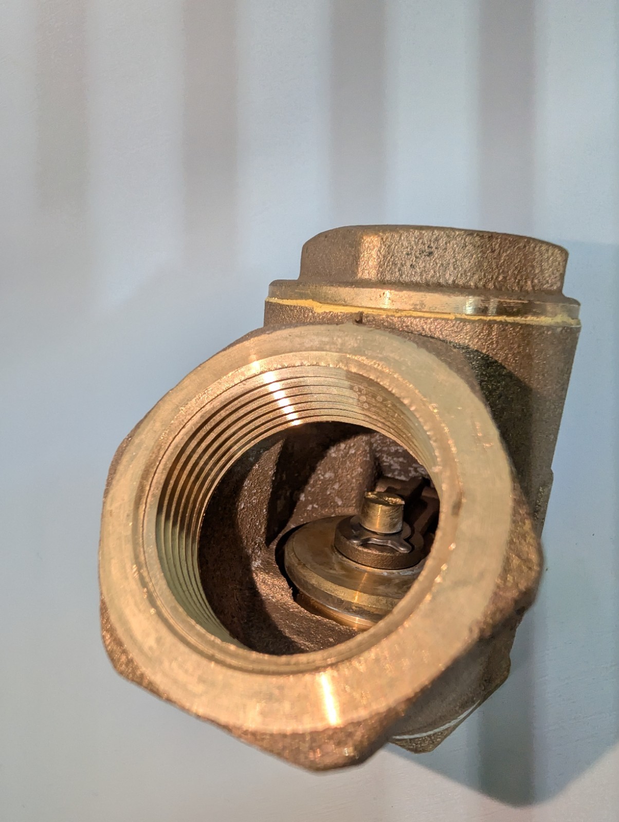 Milwaukee Valve 515Y 1 1/4″ 1-1/4″ Fnpt Bronze Swing Y Check Valve