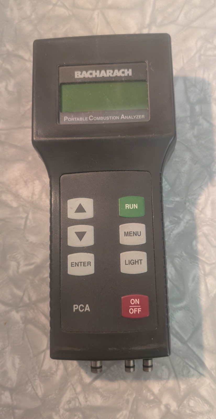 Bacharach Combustion Analyzer with Case and Accessories – for parts or repair