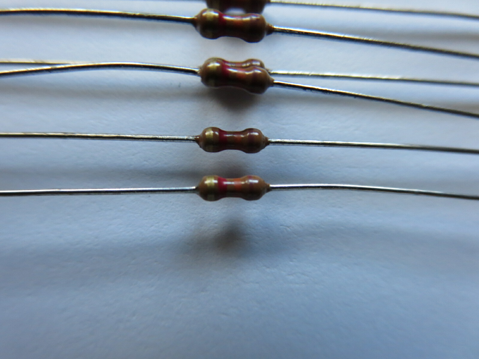 New 1/8 Watt Carbon Film 5% Resistors, Quantity, 100, choice of values