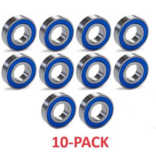 10-Pack 6204-2RS LAWN MOWER SPINDLE BEARING 20mm X 47mm X 14 mm