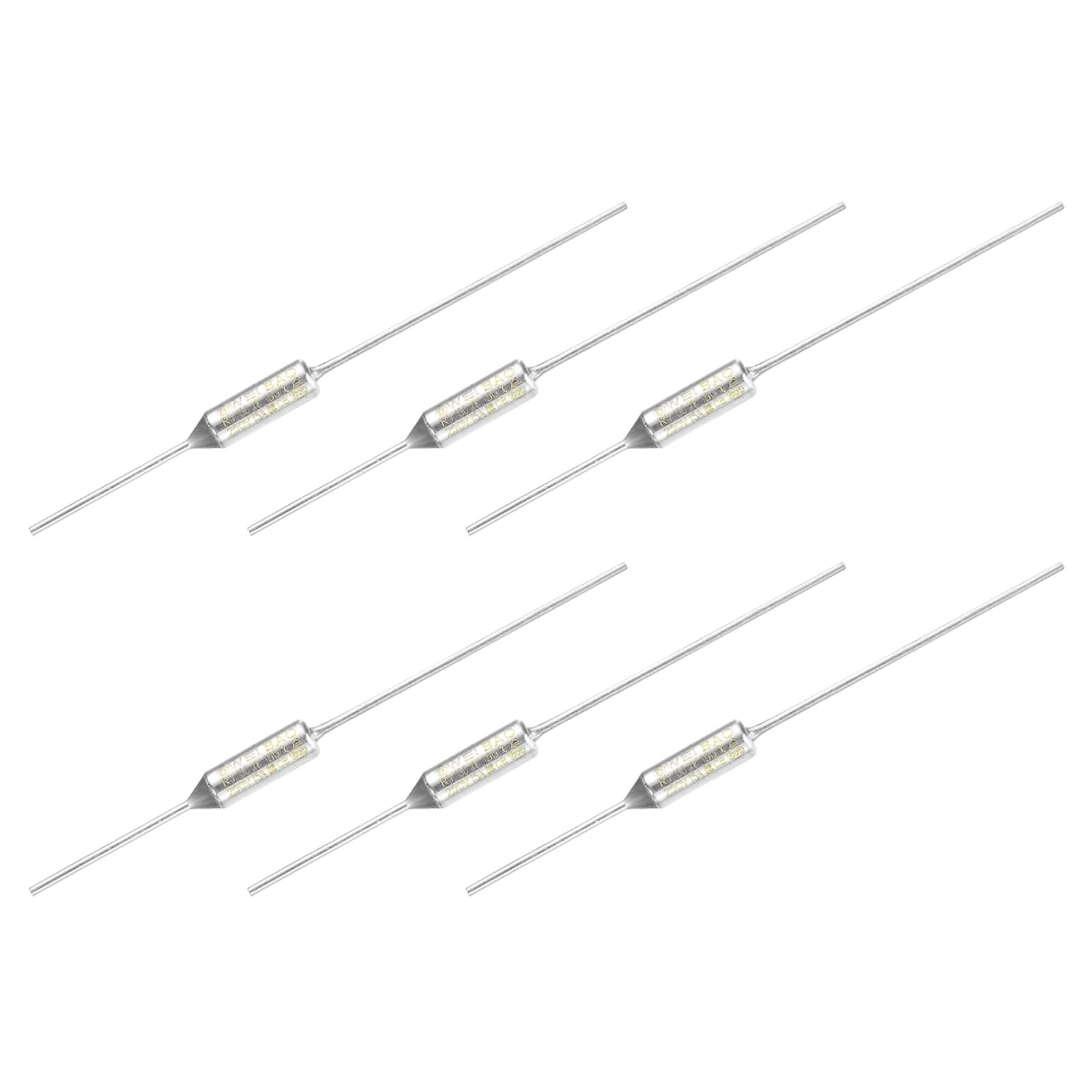 6 PCS Metal Temperature Thermal Fuse RY150 150C 302F 15A 250V Motor Cutoff