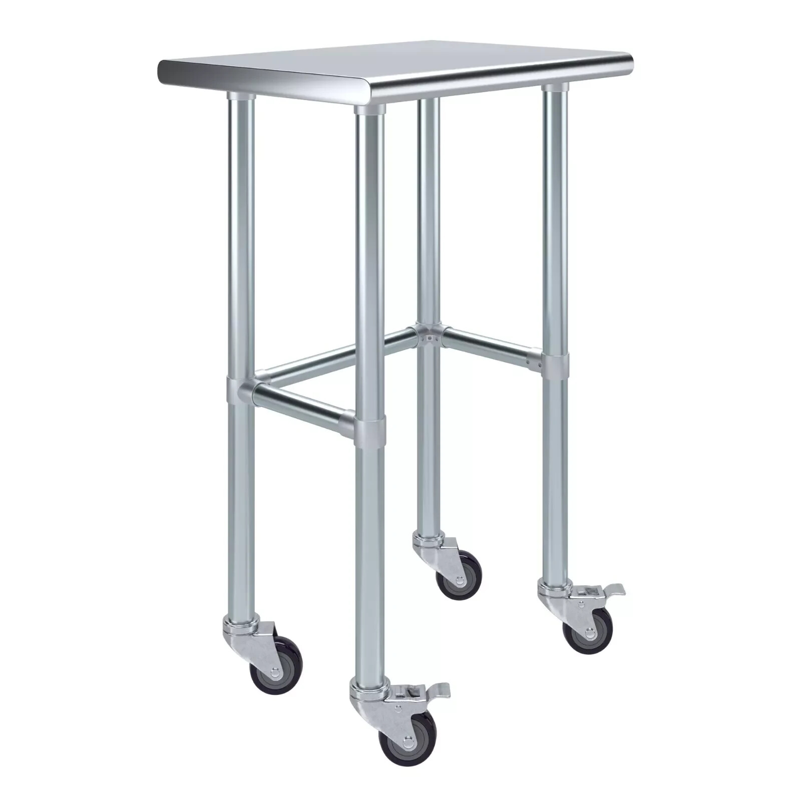 36″x30″ Stainless Steel Kitchen Prep & Work Table, NSF Certified, Open Base