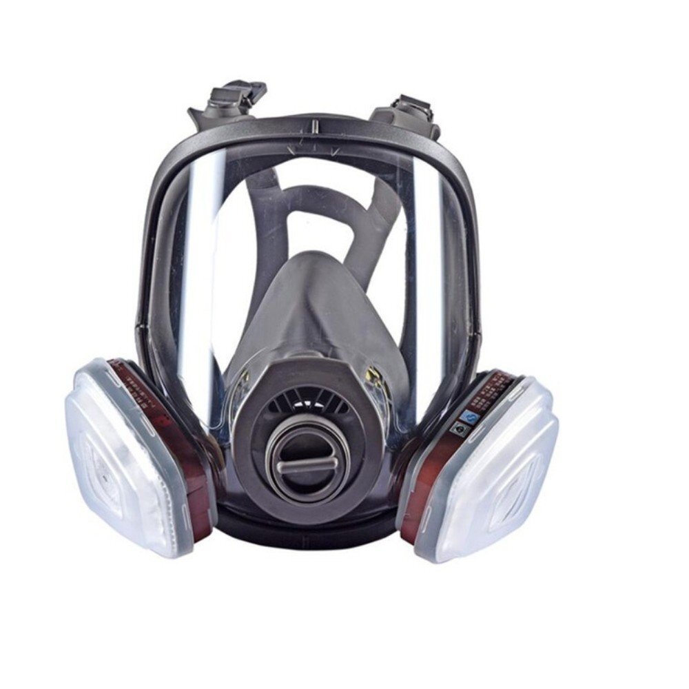 Full/Half Face Gas Mask Respirator Set For Painting Spraying Safety Facepiece US