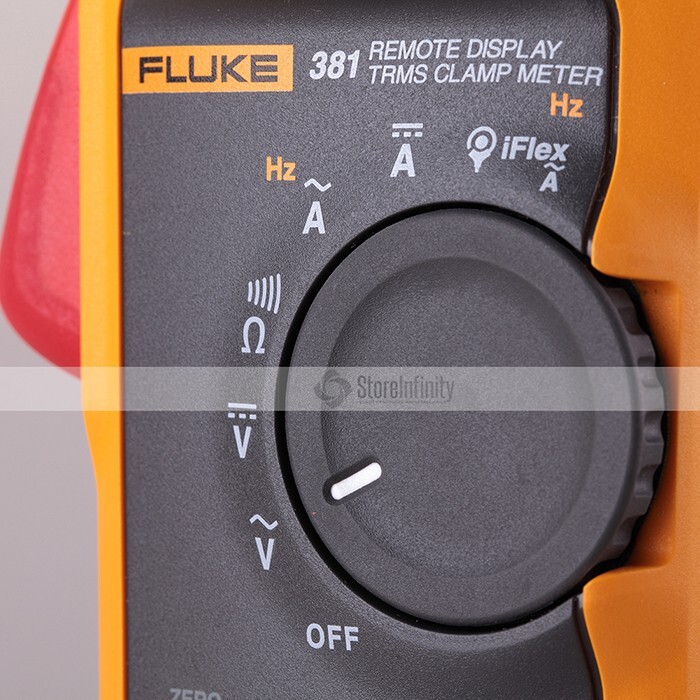 Fluke 381 Remote Display True RMS AC/DC Clamp Meter with iFlex 2500A AC