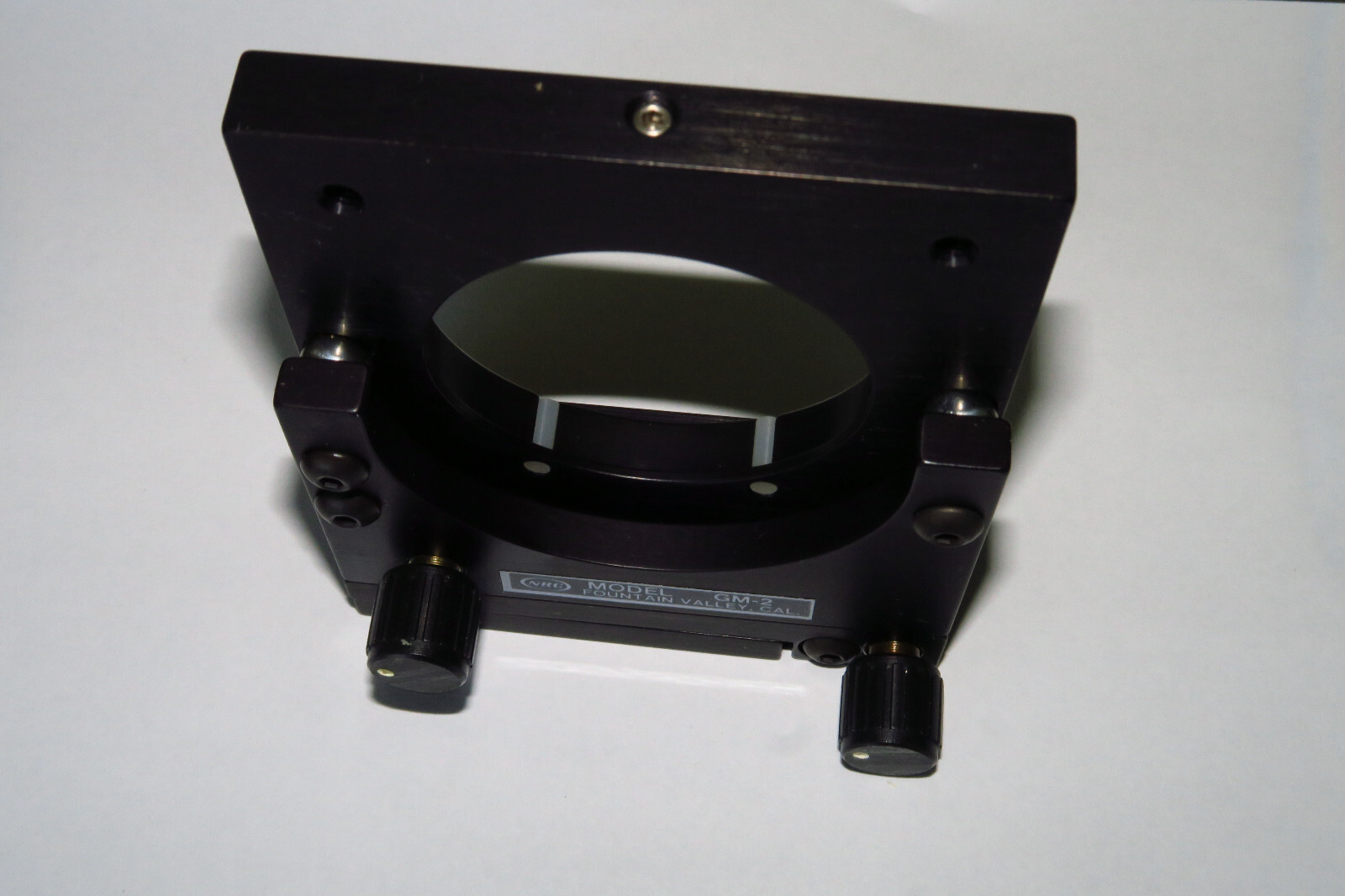 NRC / Newport GM-2 Gimble Mount 2-Axis for 2″ Mirror OPTICS TIP TILT