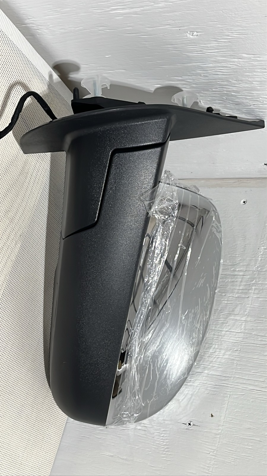 Left Driver Side Mirror Power Heated Chrome Fits 07-13 Chevy Silverado GMC