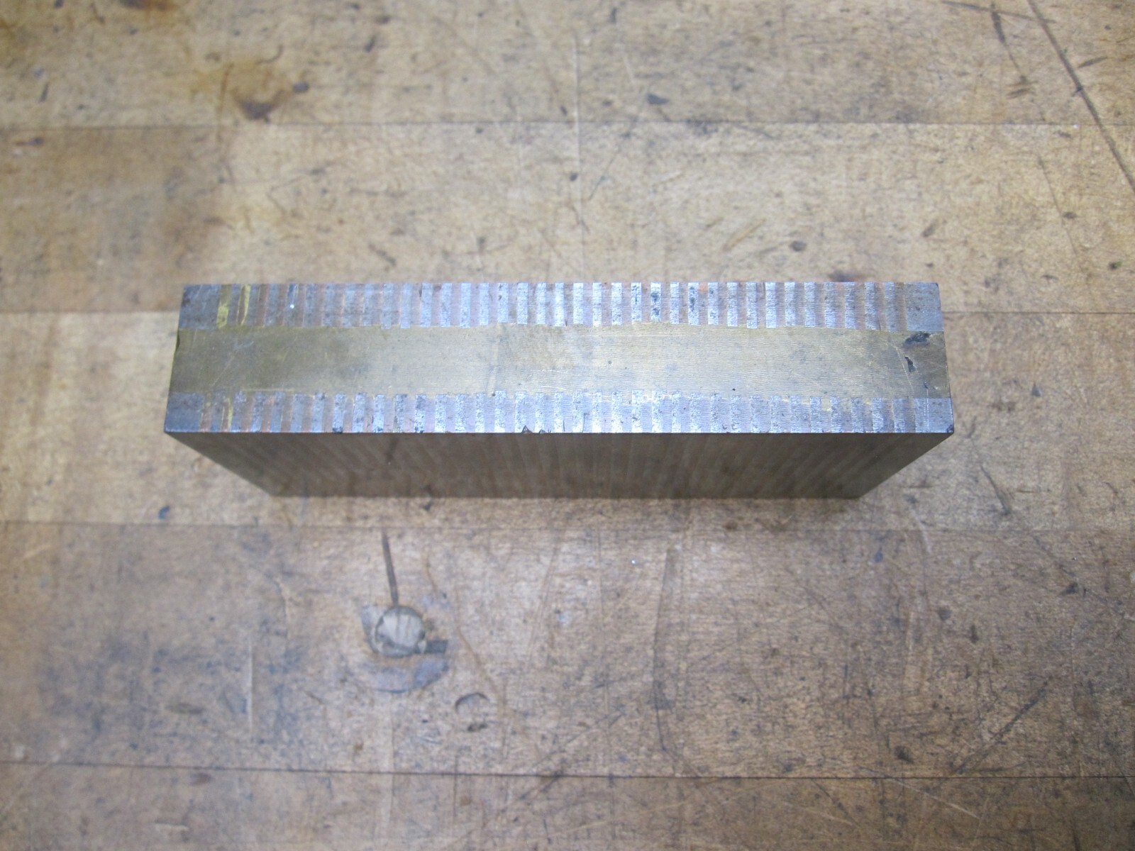 115mm x 1.962″ x .928″ copper brass steel magnetic transfer block grinding chuck