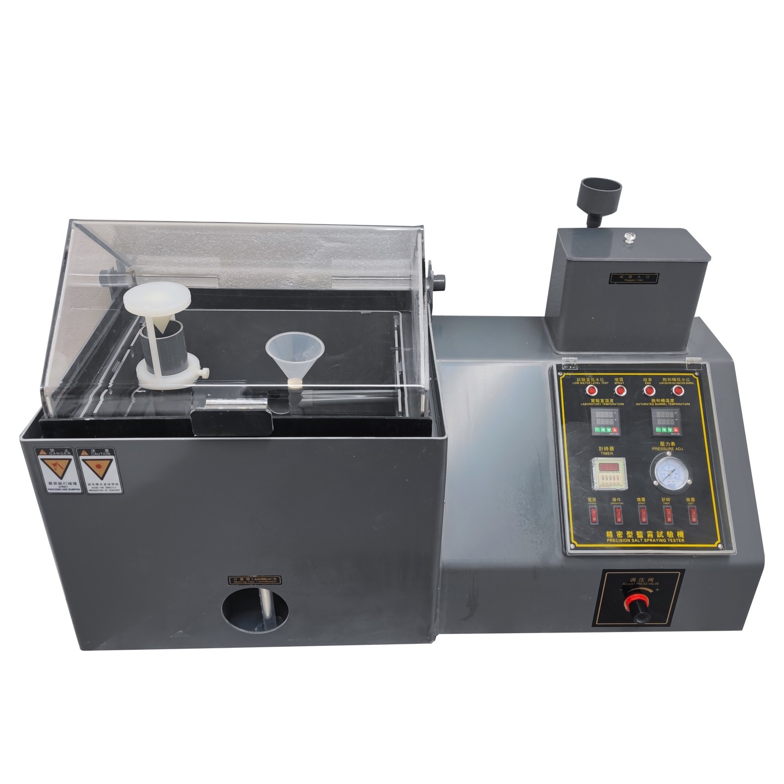 Salt Spray Testing Chamber Lab Salt Fog Spray Corrosion Test Equipment Tool 47L