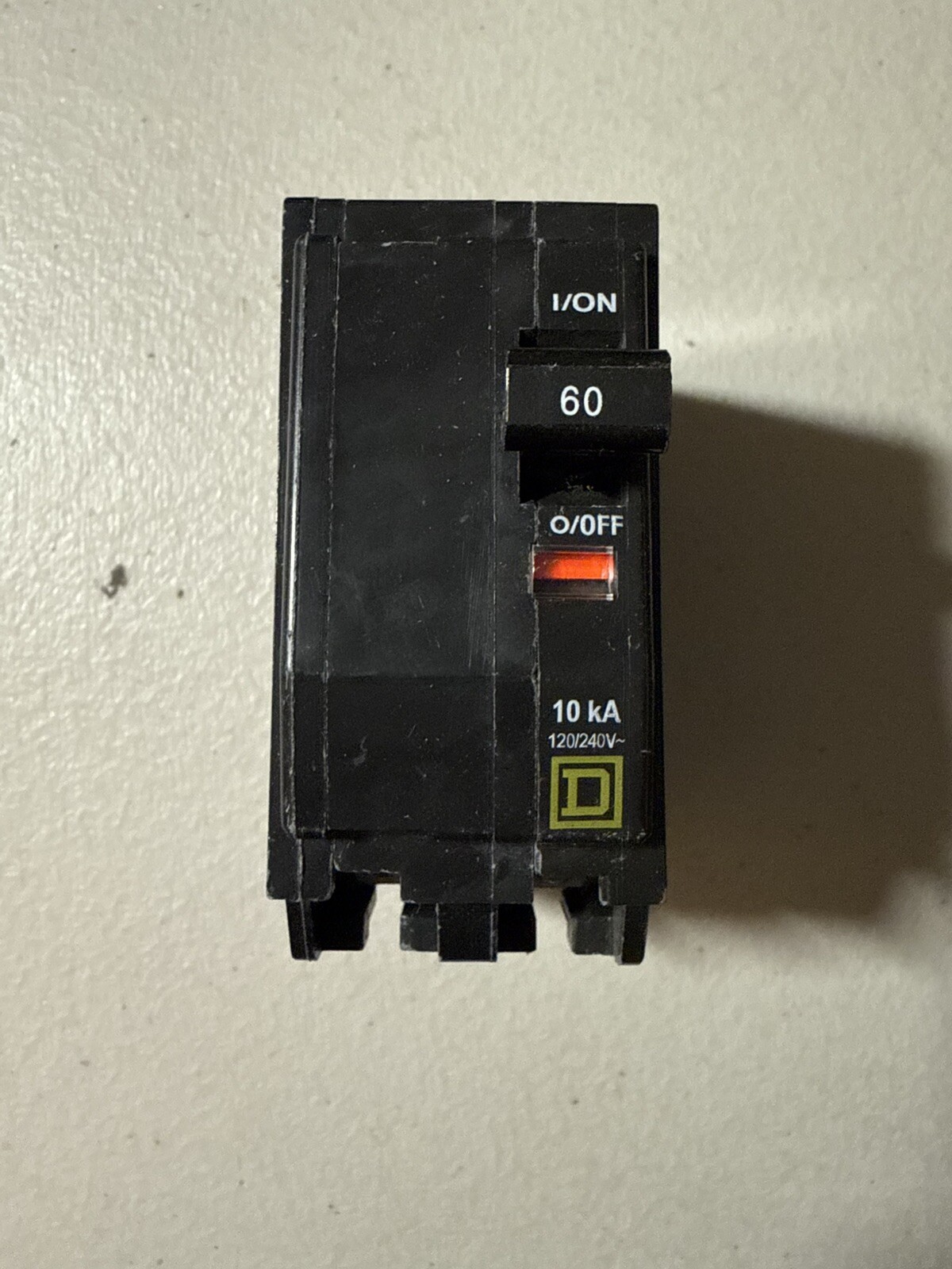 Square D QO260 Circuit Breaker 2pole 60 Amp QO Breaker