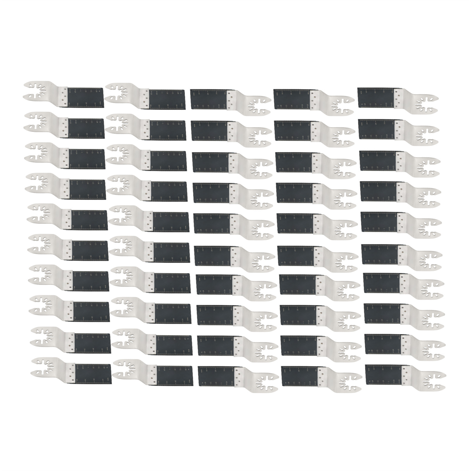 Bi-Metal Oscillating Multitool Quick Release Oscillating Saw Blades Set of 50