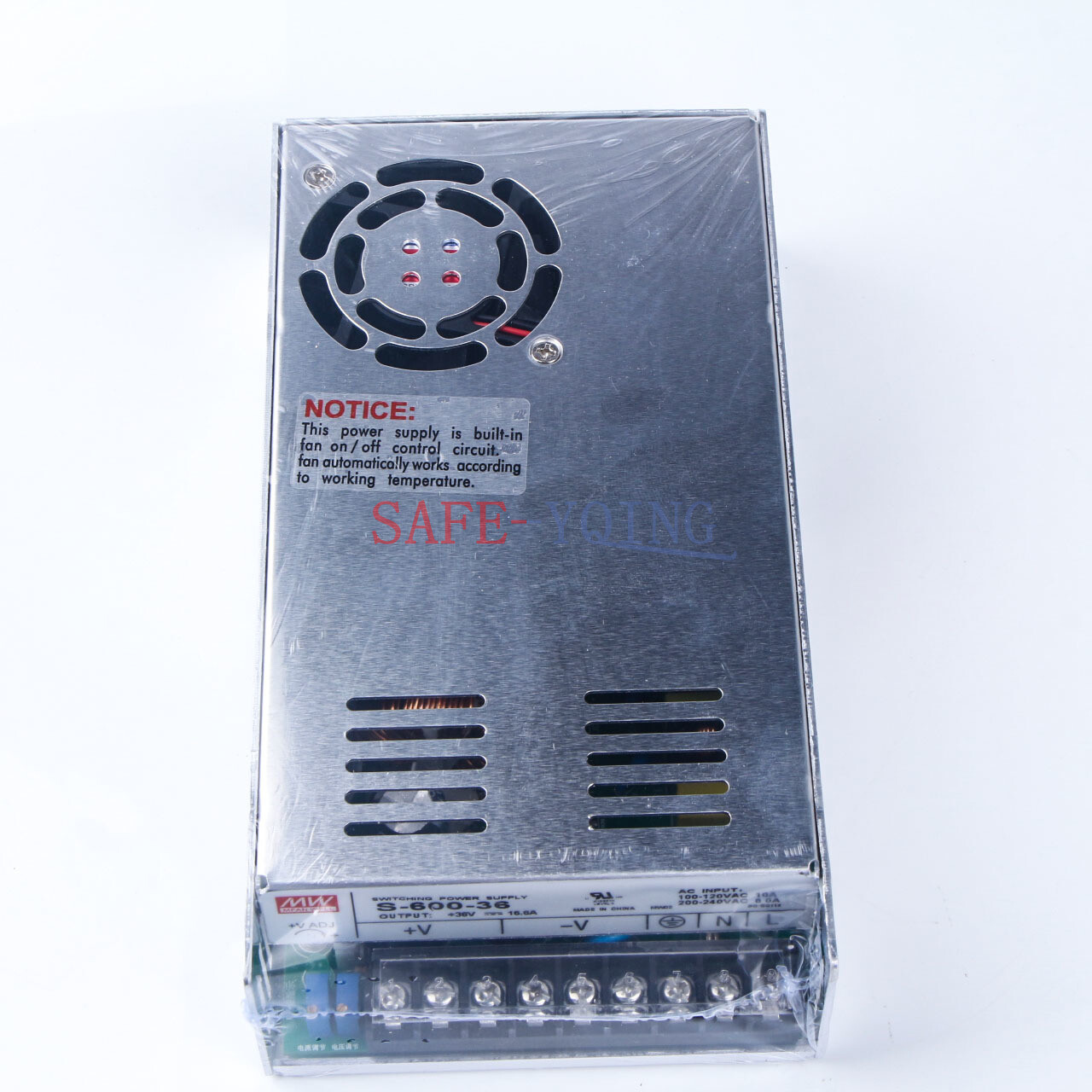 1PCS S-600-36 36V 16.6A switching power supply New