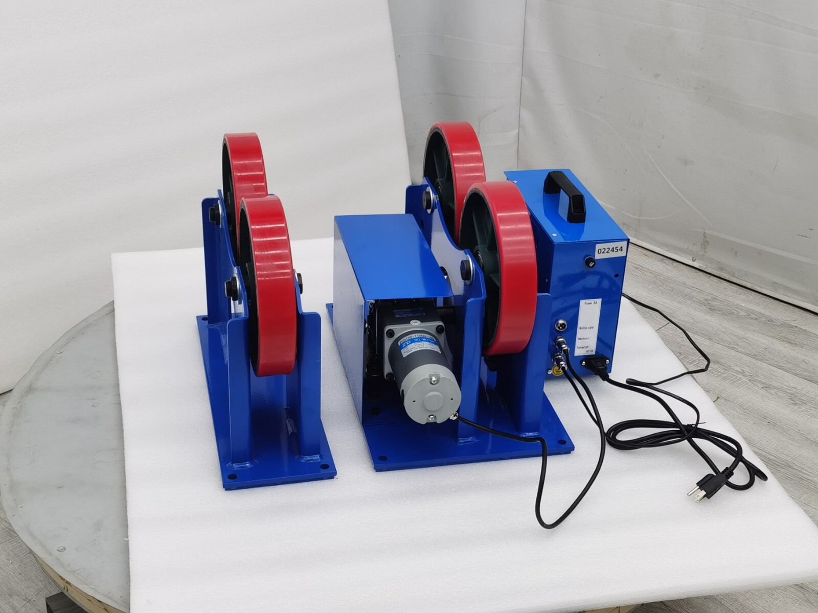 110V Tank Turning Welding Rolls Linkage Roller,2200LB Rotary Welding Positioner