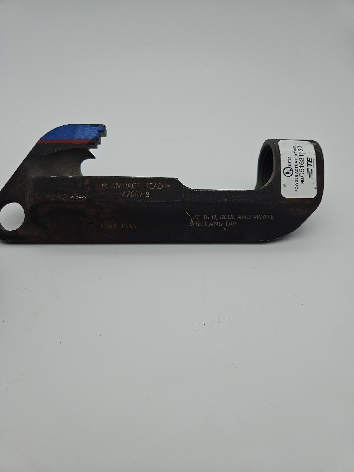 TE Connectivity AMPact Small Tool Head 47667-8 Black MPN 47667-8 Made in Mexico