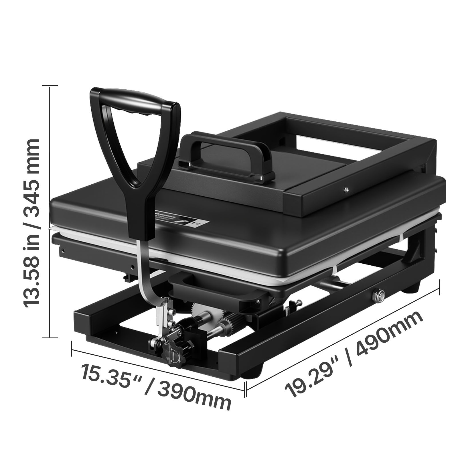 Uimoso 15 x 15 inch 8-in-1 Heat Transfer Machine for T-Shirts and More