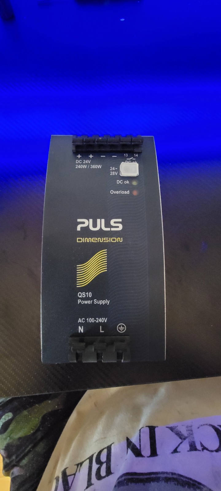 PULS QS10 Power Supply 24V 10A 240W DIMENSION DIN Rail NEW IN BOX w/ Docs