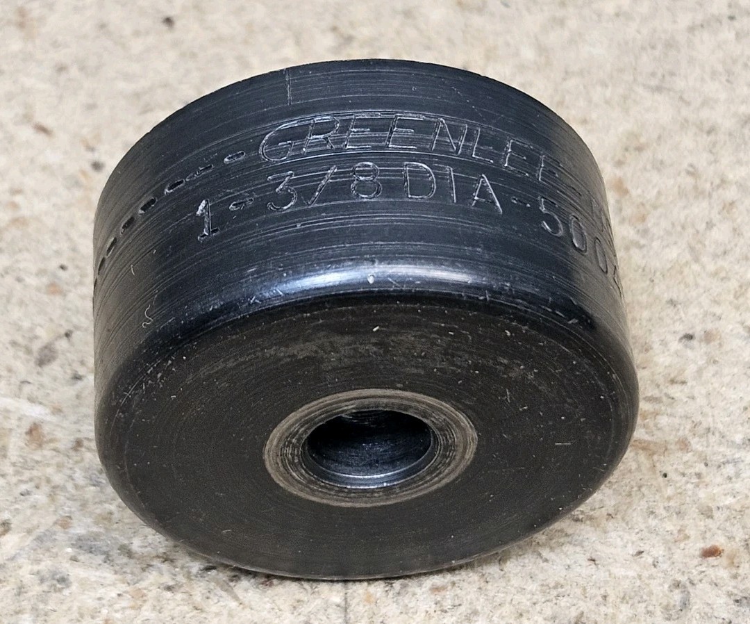 Greenlee No. 730 – 1 3/8″ round punch – Made in the U.S.A.