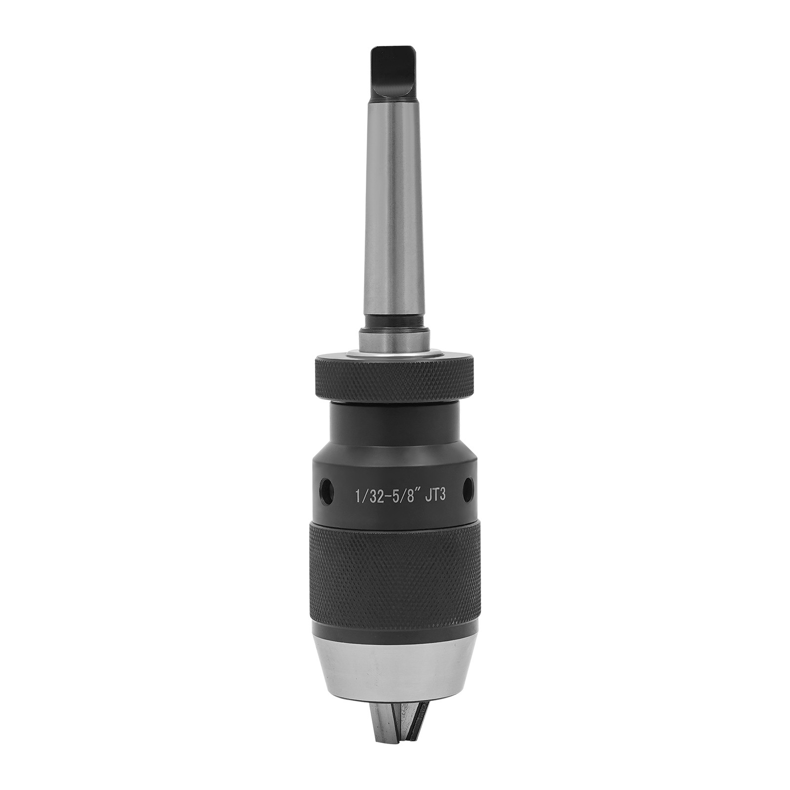1/32 – 5/8 inches Self-tightening Drill Chuck Set with a Connecting Rod 0.004in