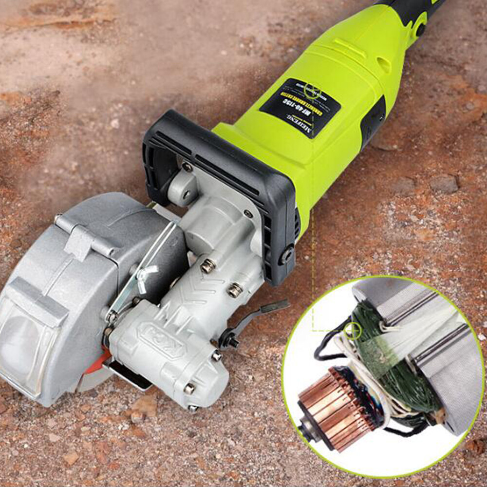 4KW 220V Electric Wall Chaser Groove Cutting Wall Slotting Machine Home House US