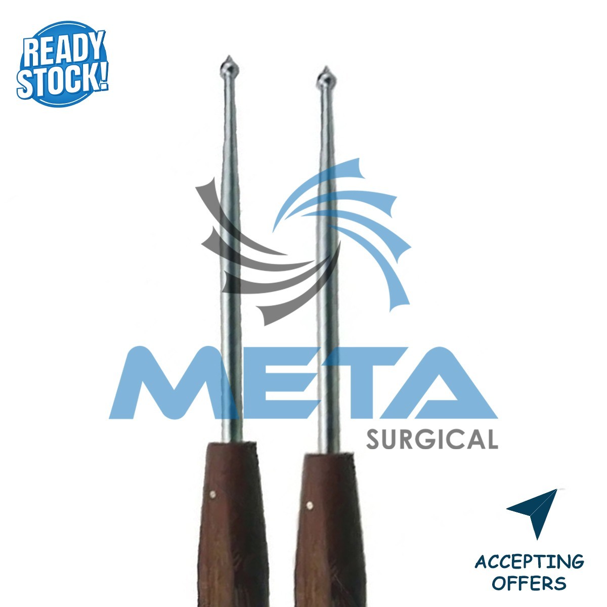 Orthopedic Ball Spike Pusher Fiber Handle 12″ Surgical Instrument