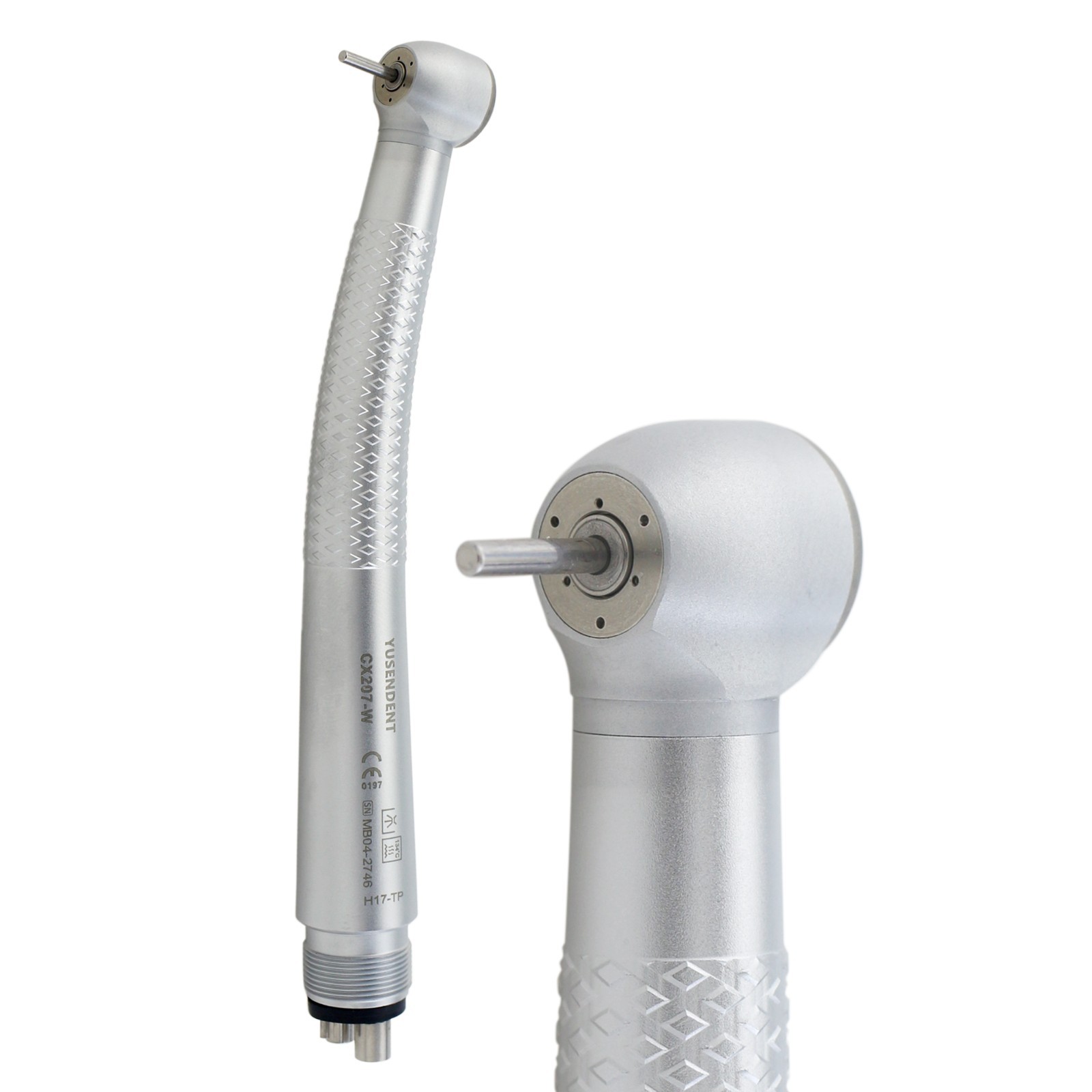 COXO High Speed Handpiece Dental Air Turbine Midwest 4 Hole NO LED CX207-W H17