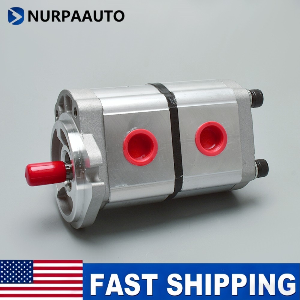 PGP51088G3LP For AGT Hydraulic Pump Two-Section for Skid Steer Loader KTT23 New