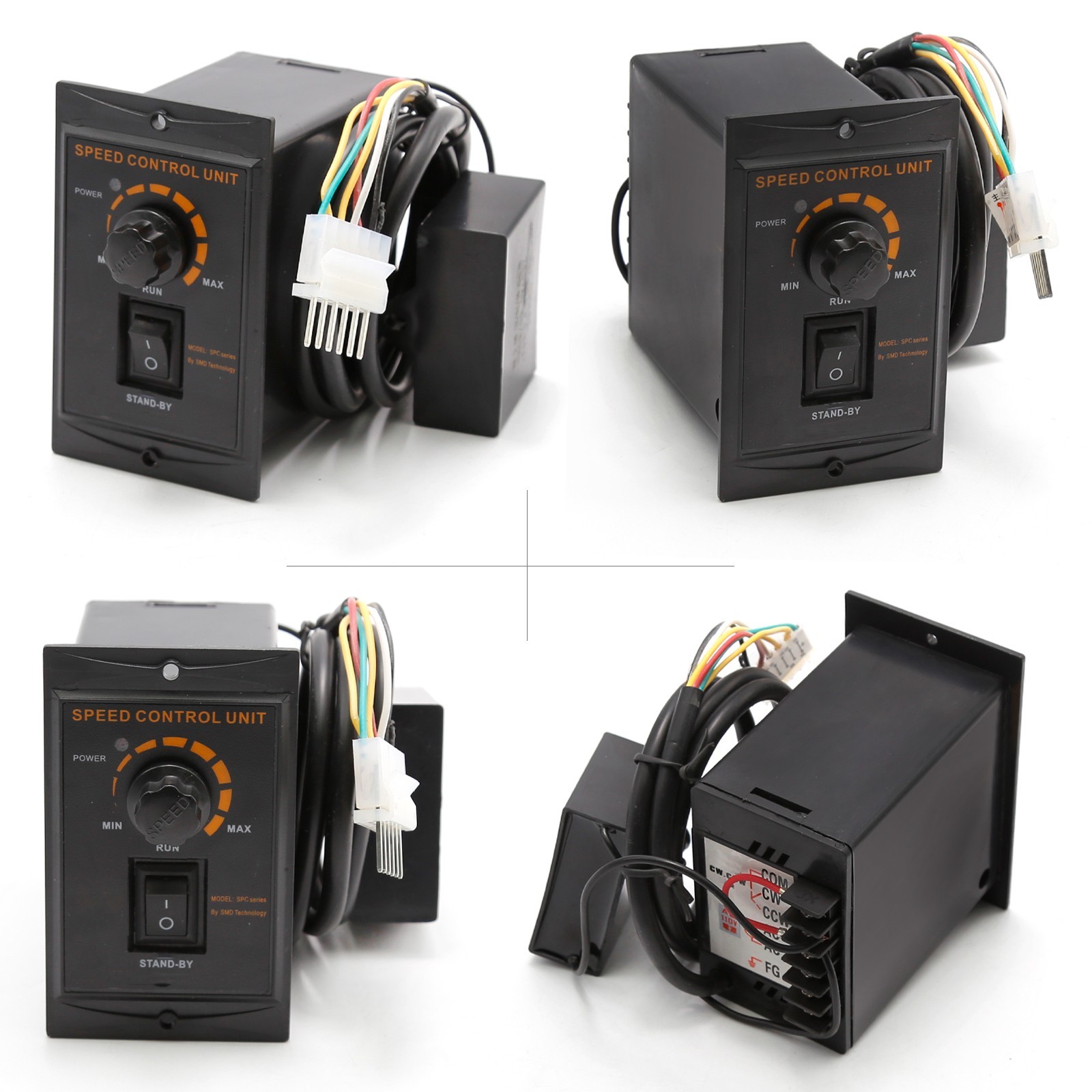 AC Gear Motor Electric Motor & Variable Speed Controller 250W 5K 110V 270RPM