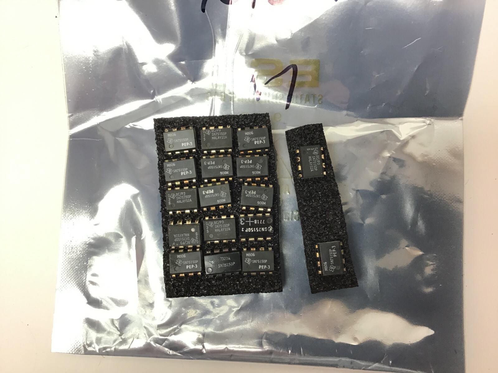 88 NEW VINTAGE Texas Instruments SN15857N, SN75150P, SN74175N Logic ICs SN15862N