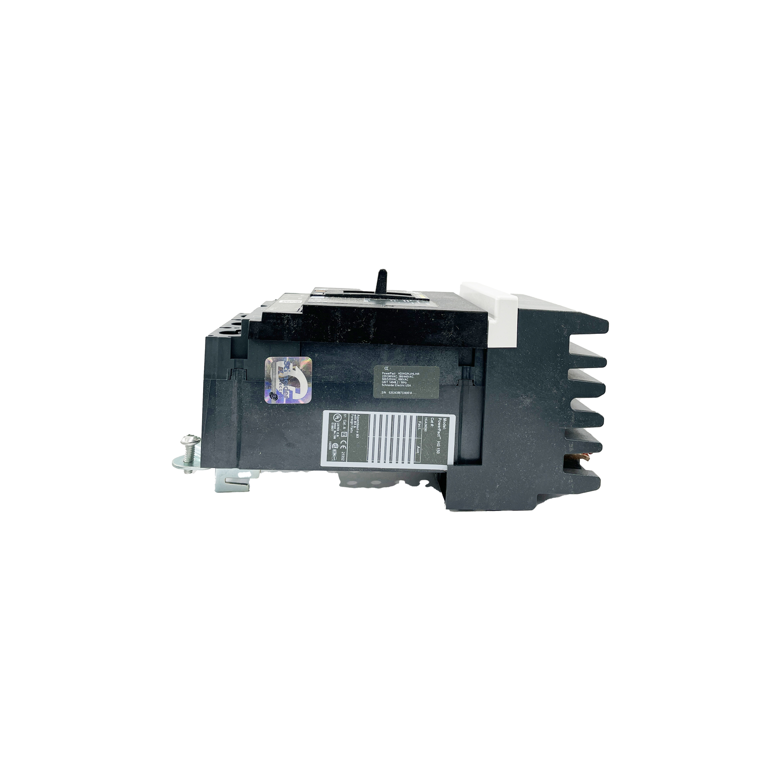NEW – SQUARED – HGA36090 – CIRCUIT BREAKER – PowerPacT H, 90A, 3 pole, 600VAC
