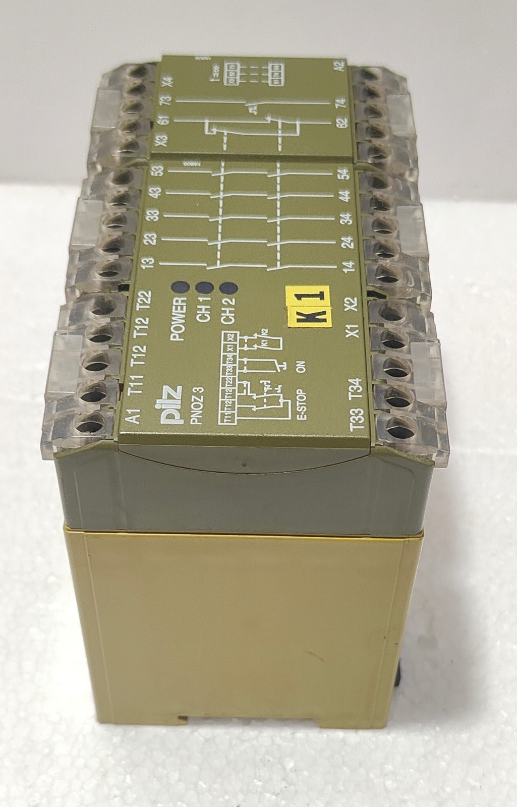 PILZ 474894 PNOZ 3 5S 10 1W SAFETY RELAY 24VDC
