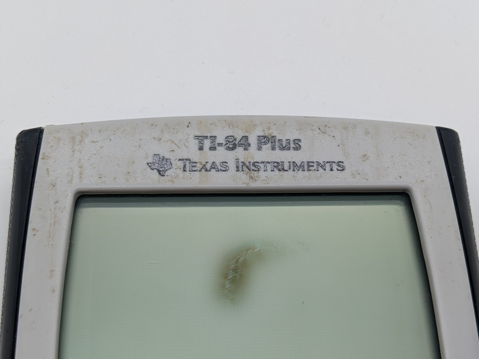 HEAVY USE Texas Instruments TI-84 Plus Graphing Calculator w/Cover Black Tested