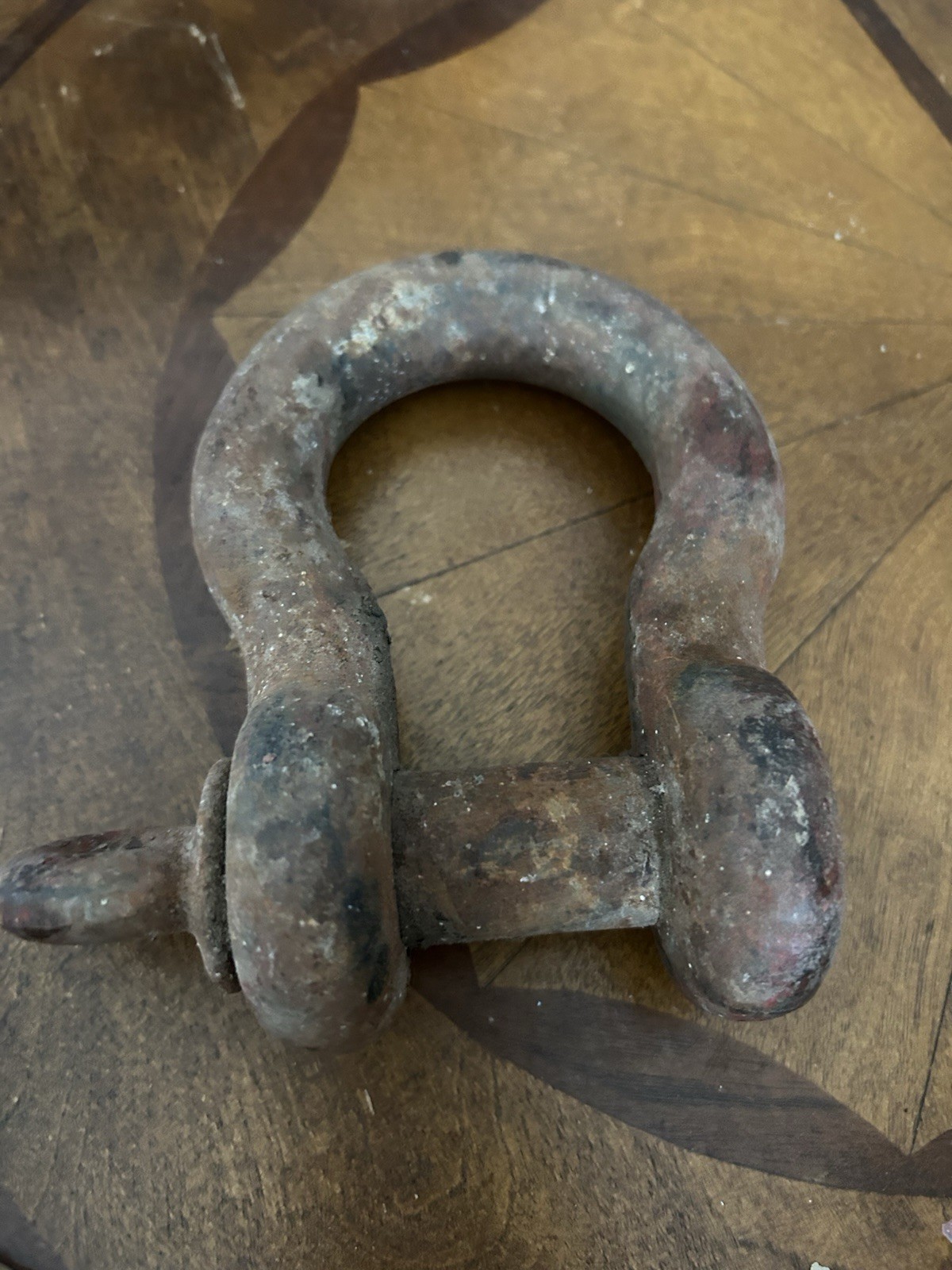 Vintage Crosby Anchor Shackle For Rigging Heavy Loads 5” Width 6.5” Length