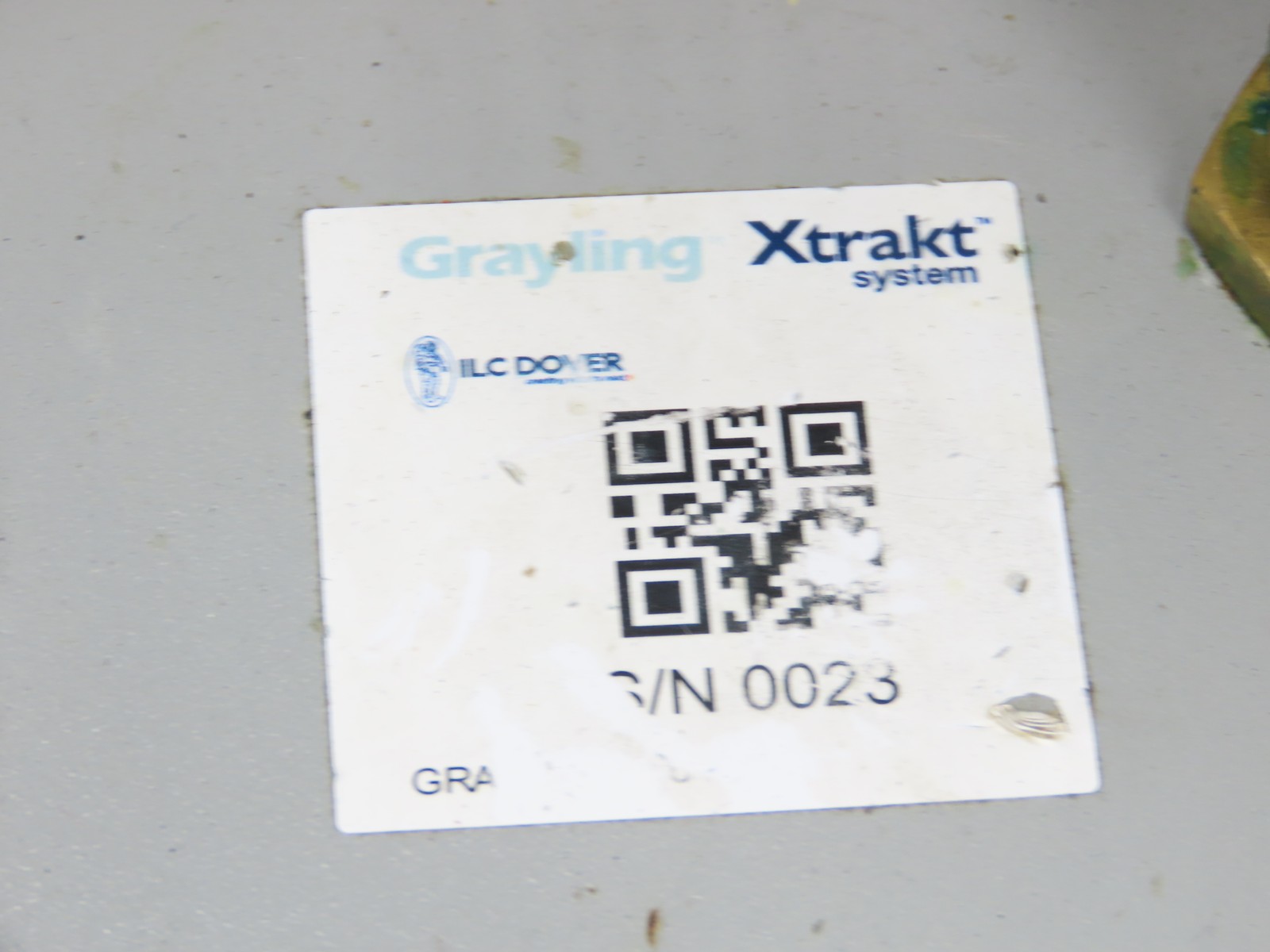 ILC Dover Xtrakt System Viscous Liquid Tote Liner Extraction Unit Air Powered