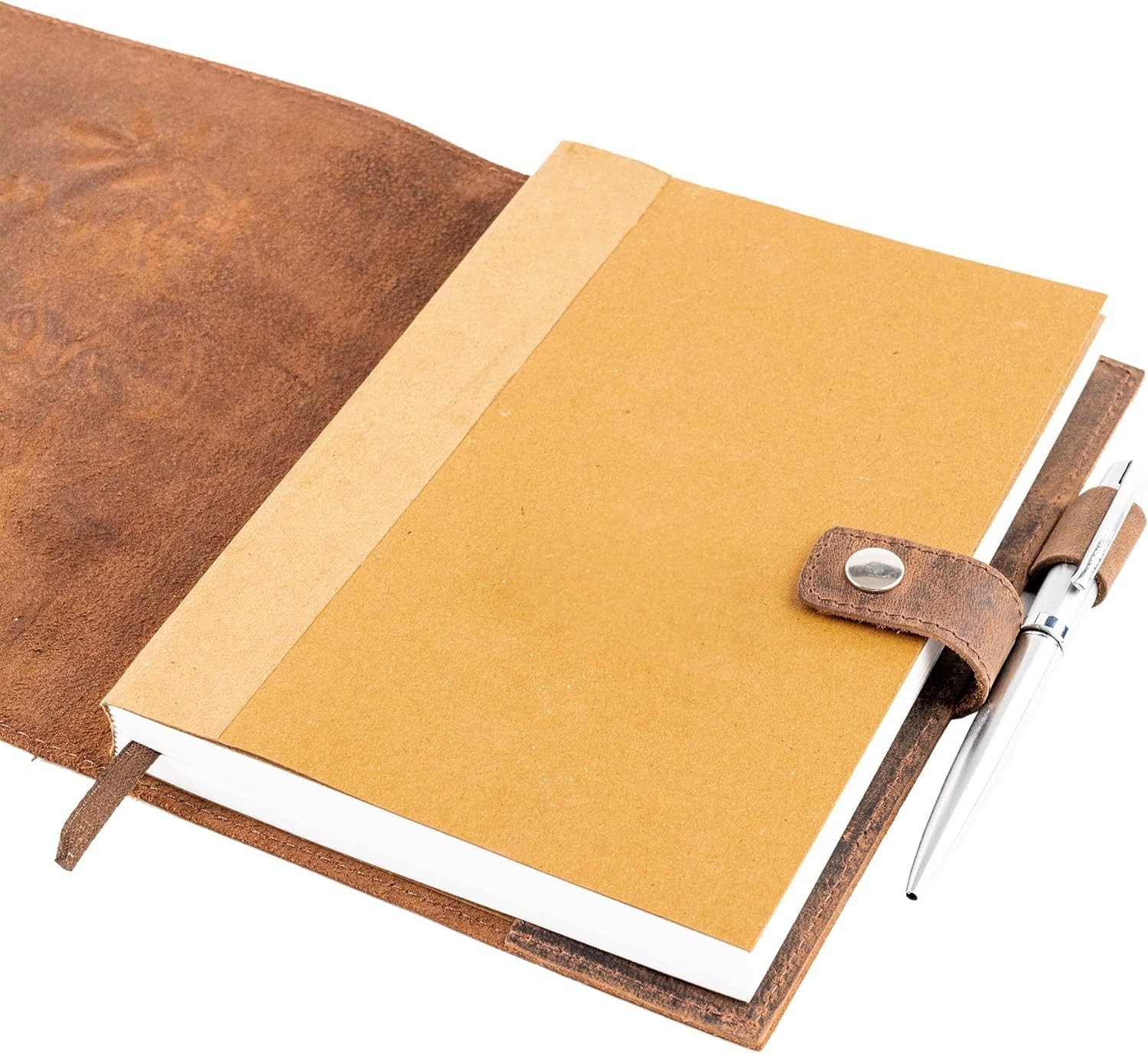 Blank Journal Notebook Paper – A5 Journal Refill – for Refillable Leather Jou…