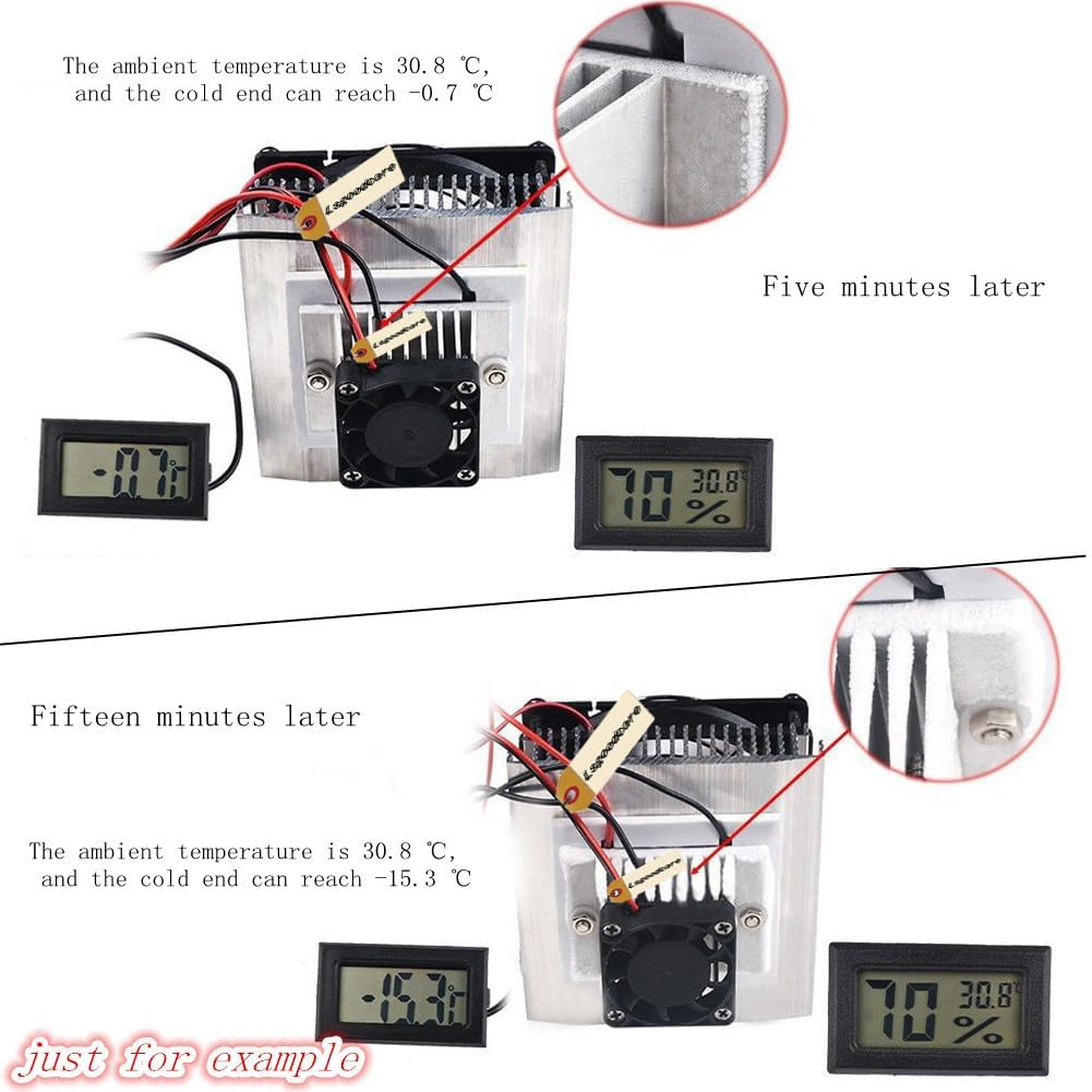 DIY Peltier Cooler Kit 12V Semiconductor Thermoelectric Cooler Peltier Cooling S