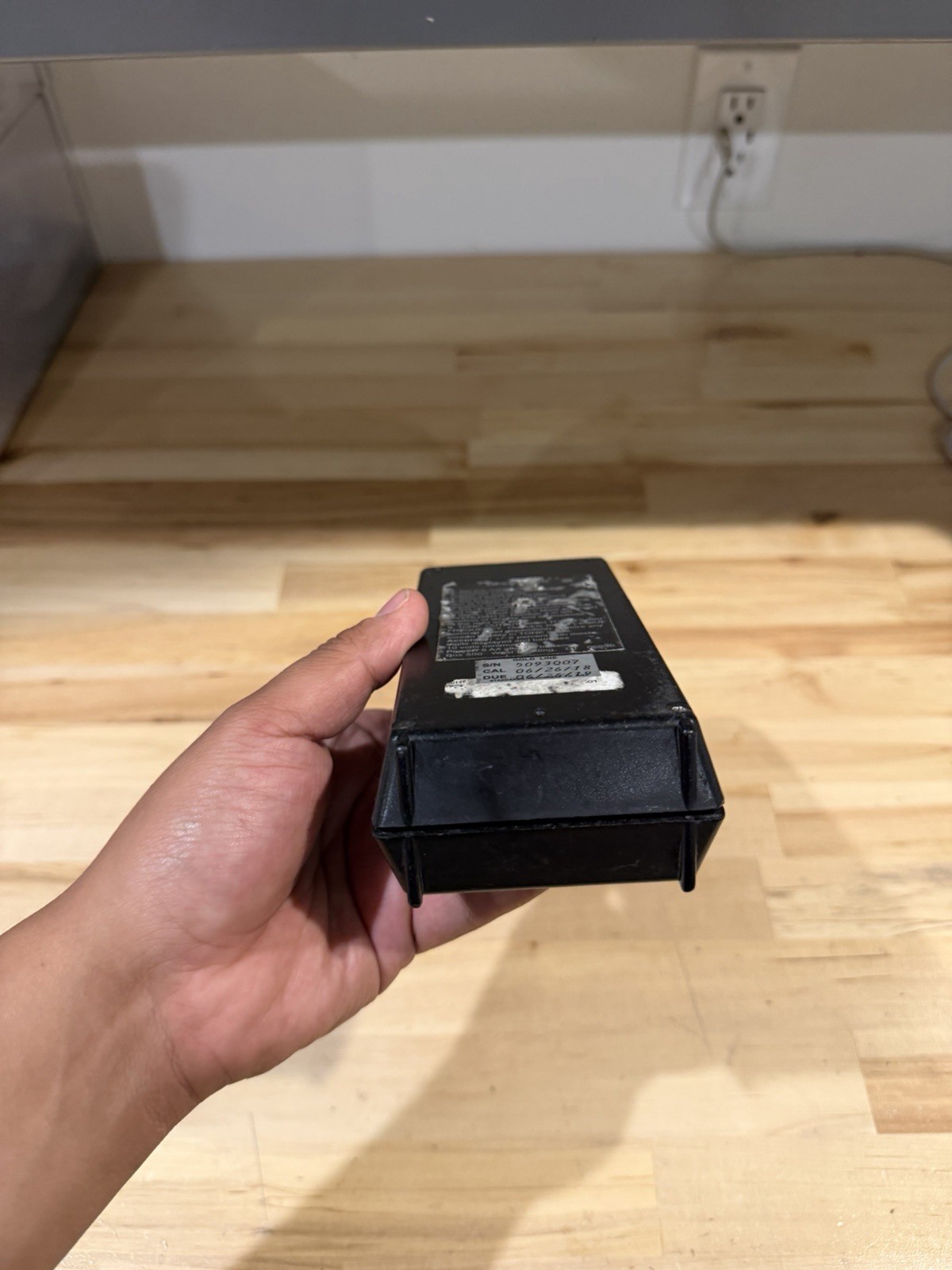 GOLDLINE ZM1P IMPEDANCE METER W/LEADS (PARTS ONLY) FOR PARTS DOESN’T WORK