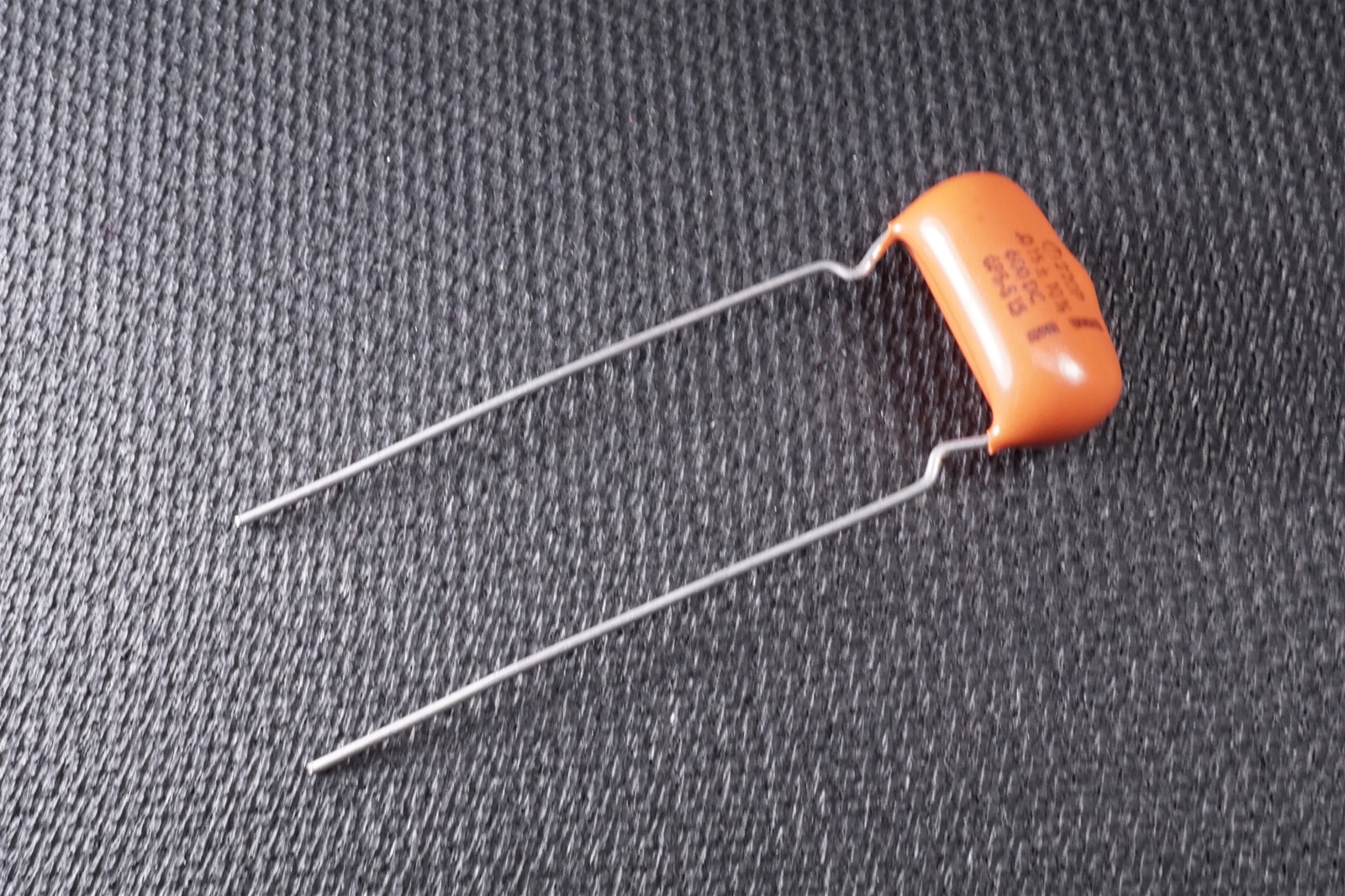 6PS-S15 Sprague Polyester Film Capacitor Orange Drop 0.015uF 10% 600V 7/8″ L